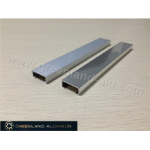 Perfil de aluminio plateado Listello Trim